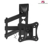 Wall TV/monitor mount MACLEAN MC-719, for screens up to 68.6 cm (27 inch), 15 kg max, VESA 100x100, black