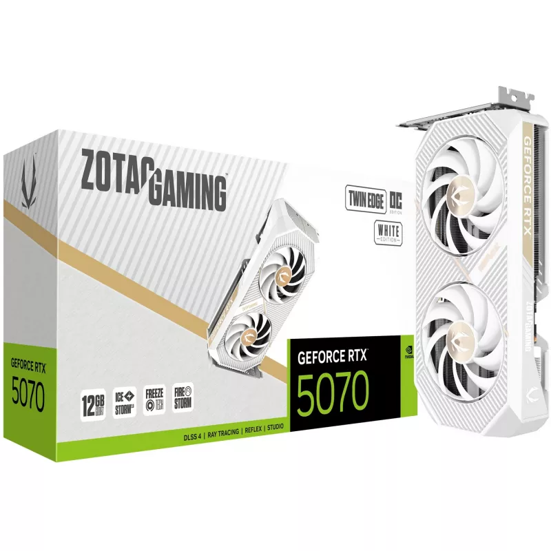 Graphics Card Zotac GAMING GeForce RTX 5070 Twin Edge OC 12GB GDDR7