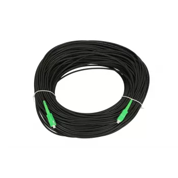 Extralink Patchcord SC/APC-SC/APC Round drop Single mode Simplex G.657A2 70m