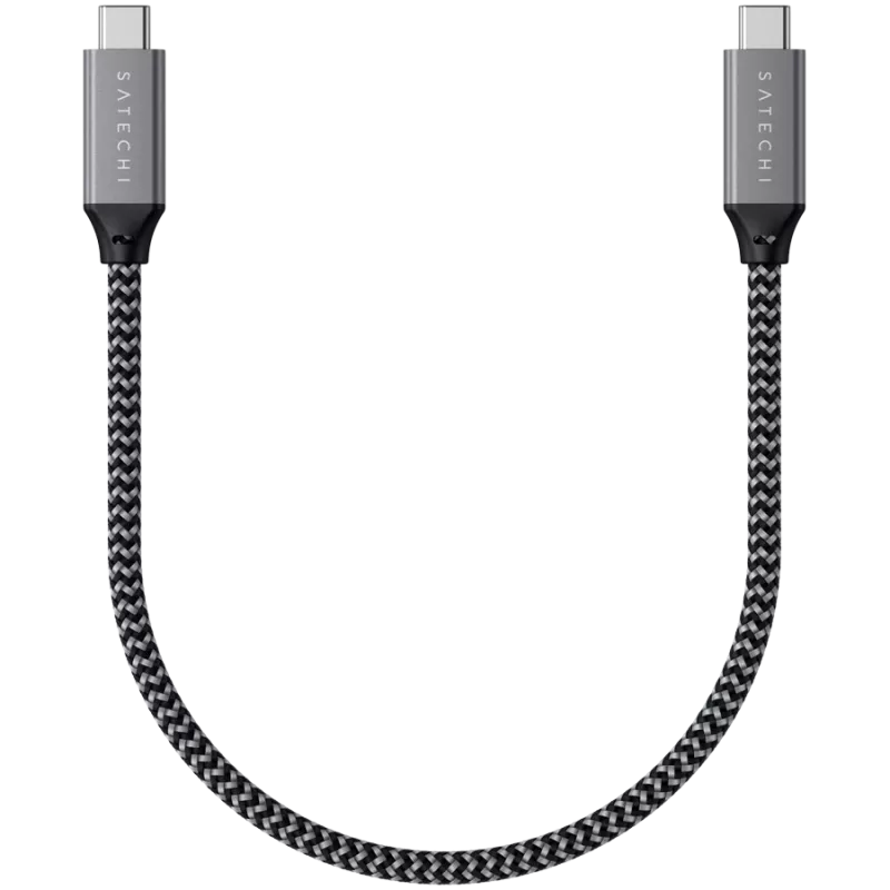 USB Cable Satechi ST-U4C25M USB4 Gen 3x2 0.25m Black Grey
