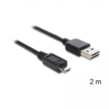 USB Cable DeLOCK EASY-USB 2.0-A Micro-B 2m