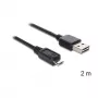 USB Cable DeLOCK EASY-USB 2.0-A Micro-B 2m