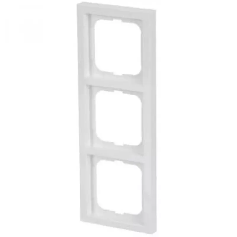 Wall plate / switch cover Busch-Jaeger 1754-0-4237 white — single-gang compatible with standard rocker switches