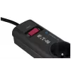 Surge protector strip EATON Power Strip 4 FR — 4 Type E outlets, 1 m cable, 10 A, 2500 W, LED indicators