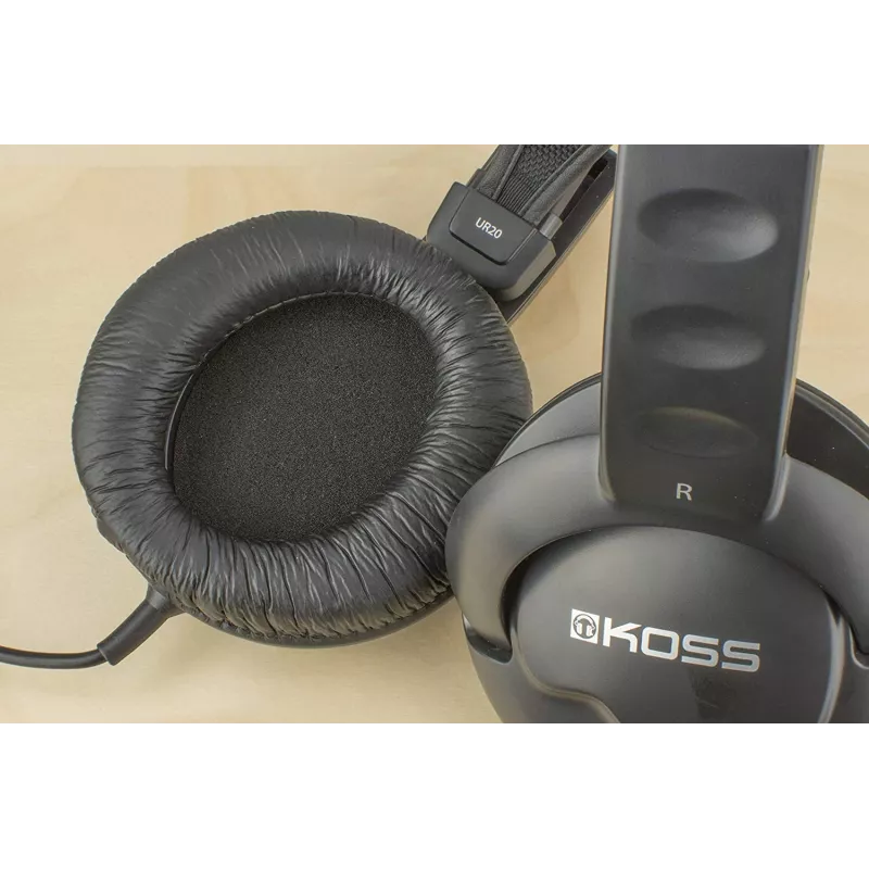 Koss | UR20 | Headphones DJ Style | Wired | On-Ear | Noise canceling | Black