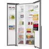 Gorenje HZF55082 NRS917E41XWD G400, Freestanding, American door, Grey, 2 door(s), Touch, LED