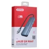 UNITEK uHUB Q4 USB Hub Type-C 5000 Mbit/s Grey