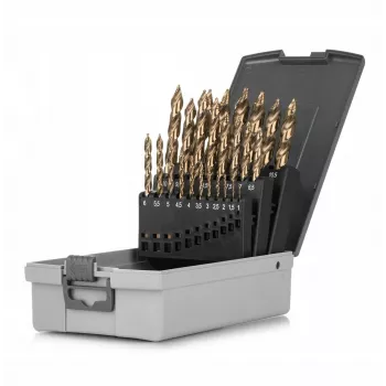 Drill Bits Smart365 SM-24-KPL25 set, 25 pcs, sizes 1–13 mm by 0.5 mm steps