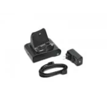 Zebra mobile device charger CRD-MPM-1SCHGEU1-01 — Indoor AC charger for portable printers, Black