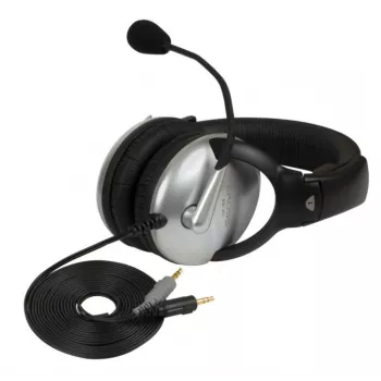Koss SB45 Headset Wired headband Calls/Music Black, Silver