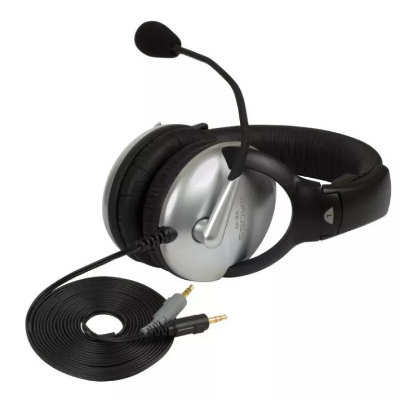 Koss SB45 Headset Wired headband Calls/Music Black, Silver