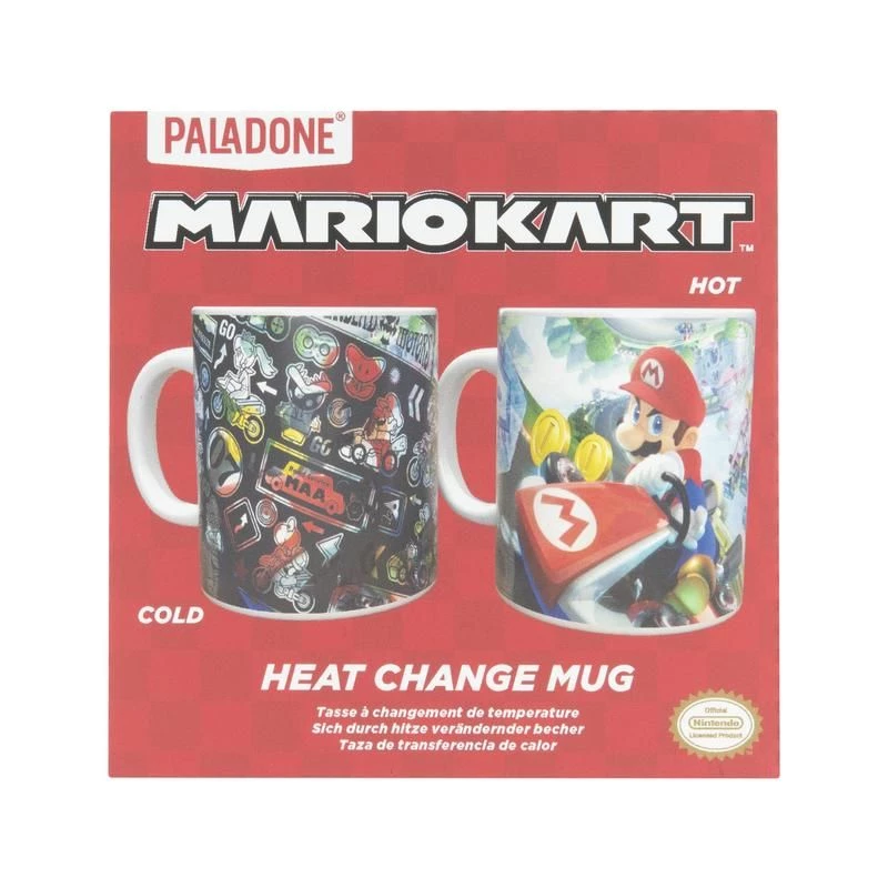 Mug Paladone Mario Kart Heat Change Multicolour PP8307NN