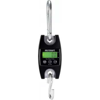 VOLTCRAFT HS-300 Hanging Scale Weighing Range (max.) 300 kg Readability 200 g Black (HS-300)