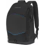 Notebook backpack Tellur TLL611282 with USB port and illuminated strip, black