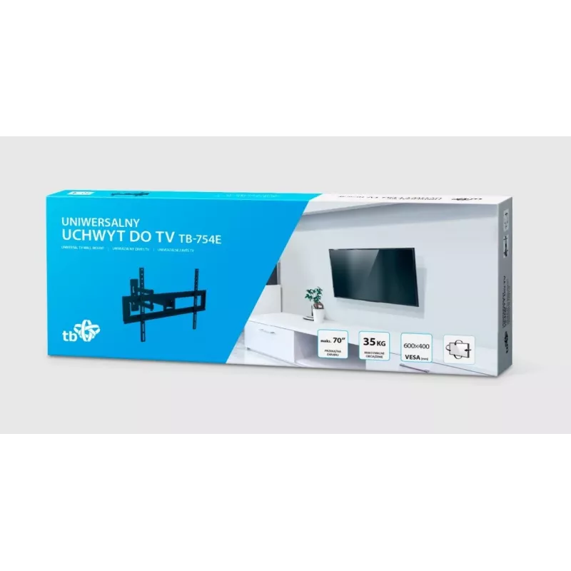 TV wall mount TB-754E 37-70 inches 35kg max VESA 600x400