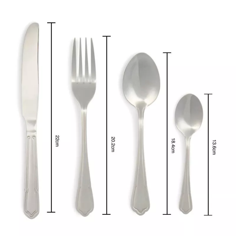 Cutlery set Salter BW12426EU7 24-piece stainless steel, dishwasher safe