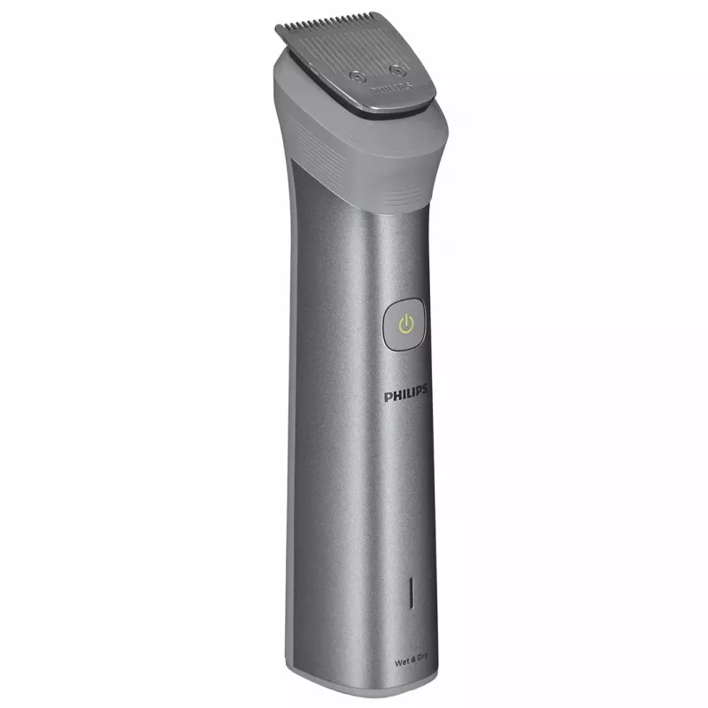 Philips All-in-One Trimmer MG5940/15 Series 5000, Stainless steel, 0.5 mm, 1.6 cm, 1 mm, Beard, Ear, Nose, Battery