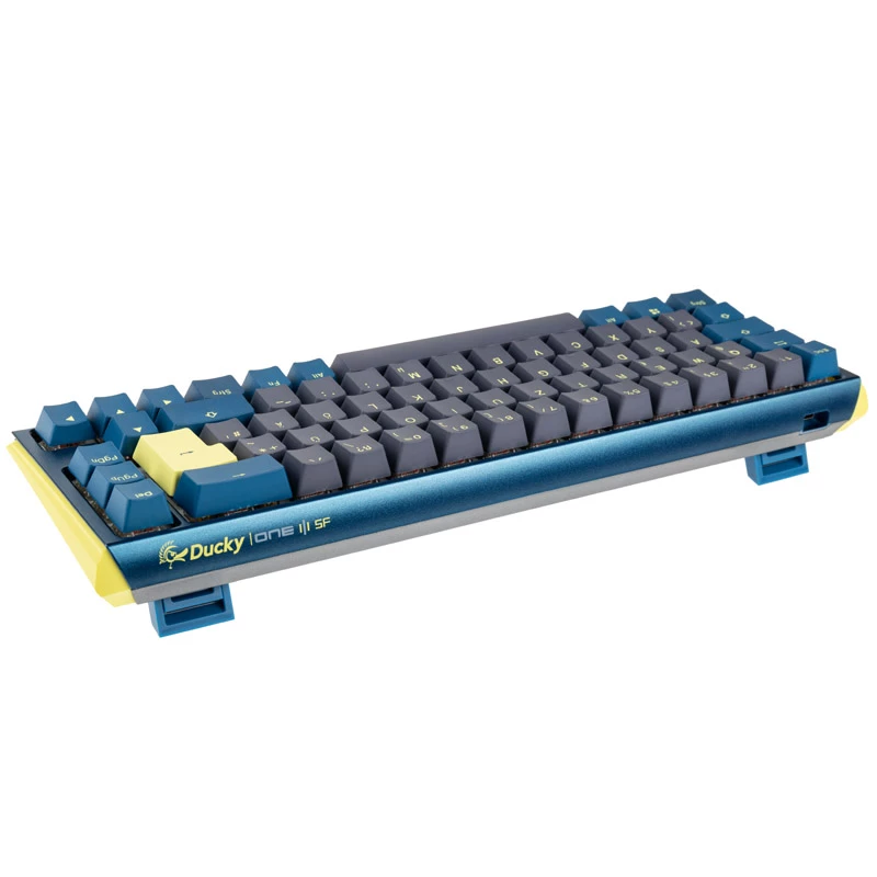Ducky One 3 SF DayBreak keyboard Gaming USB German Black Blue