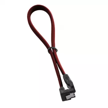 ModMesh Right Angle SATA 3 Cable 30cm - blood red - Cable - Digital/Data (CM-CAB-RSAT-N30KBR-R)