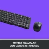 Logitech Wireless Combo MK220 - Keyboard-and-Mouse-Set - wireless - 2.4 GHz - Italian - Dark Grey (920-003721)