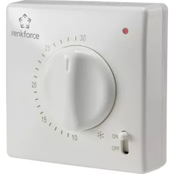Room thermostat Renkforce TR-93 programmable, temperature range 5–30°C