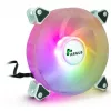 INTER-TECH Argus RGB-Fan Set RS-06 120mm 3-Pack White ARGB with Controller