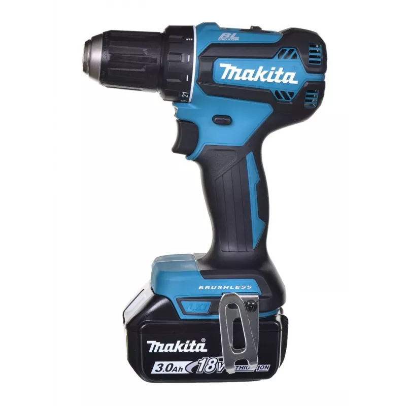 MAKITA DDF485RF3J Drill Bit 3x 18V 3Ah