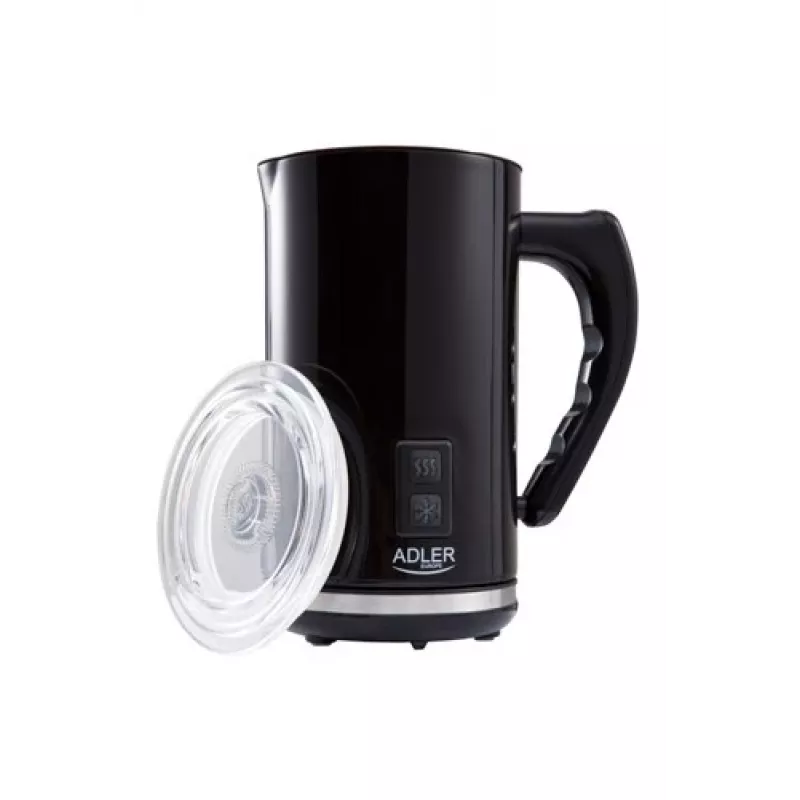 Automatic milk frother/warmer Adler AD 4478 — stainless steel bowl, 240 ml capacity, 500 W, hot & cold