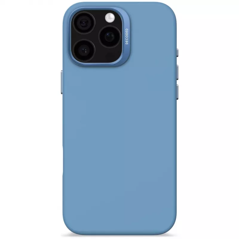 Decoded Silicone Case Cover Apple iPhone 16 Pro Max 17.5 cm Blue