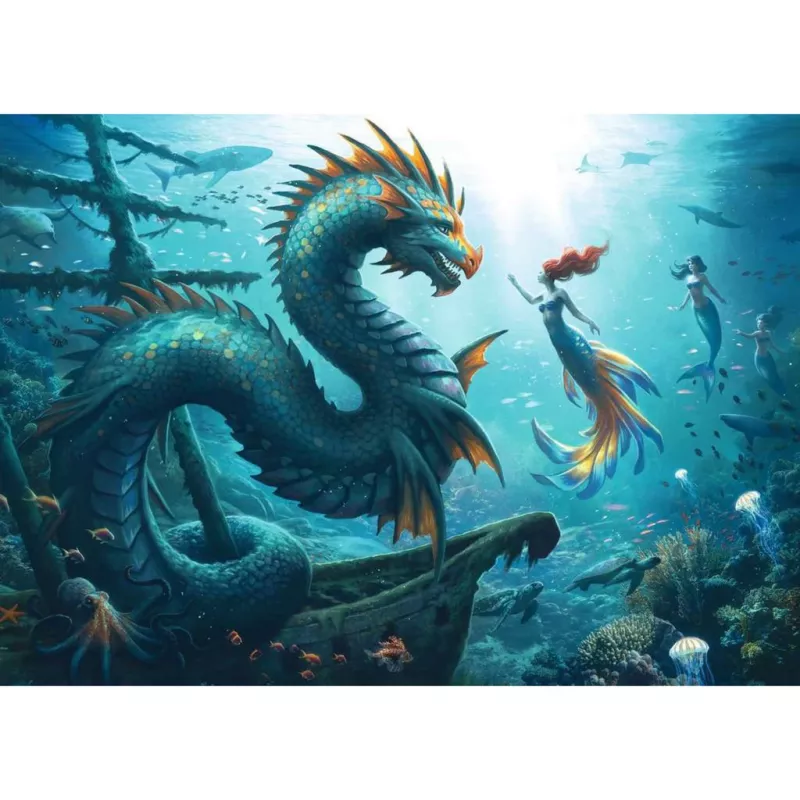 Jigsaw Puzzle Ravensburger Enchanted Depths 1000 pieces by Ravensburger