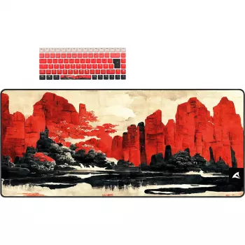 Mechanical gaming keyboard Sharkoon SKILLER SGK50 S3 Red Black with RGB lighting