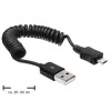 USB Cable DeLOCK USB 2.0-A/USB micro-B 0.6m