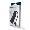 USB hub Gembird 4-port USB 3.1 (Gen 1) — 4 ports, USB 3.2 Gen 1 Type-A, 5V/2.1A, 109×30×10 mm, black