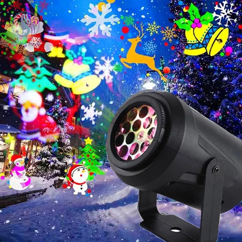 LED Christmas Laser Projector Extralink EX.73509 for Home Decorative Lighting