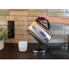 Electric kettle BLAUPUNKT EKS412 — 1.7 L stainless steel, 2200 W, water level indicator, 360° base