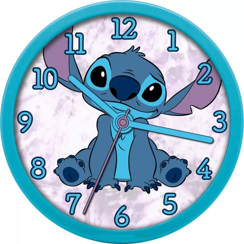 Wall clock Kids Euroswan Stitch 25 cm