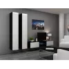 Cama Full cabinet VIGO '180' 180/40/30 white/black gloss