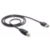 USB Cable DeLOCK 1m USB 2.0 A - B m/m Black