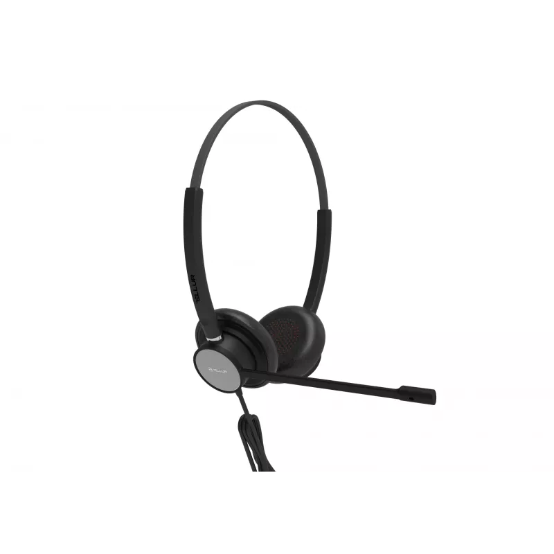 Headset Tellur Voice 420 Wired Headset Binaural Black TLL411006