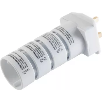 Power Plug Adapter ShiverPeaks BS71005 Universal White