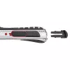 Snap-off Blade Knife Wedo 78 7018 Black Silver