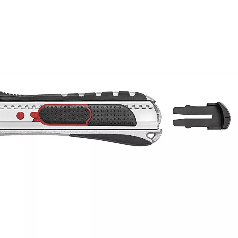 Snap-off Blade Knife Wedo 78 7018 Black Silver