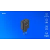 SAVIO LA-06/B 30W Wall Charger, USB-A + USB-C, Quick Charge, Power Delivery 3.0, Black