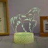 Manta SNL116RGB RGB 3D horse decorative LED lamp