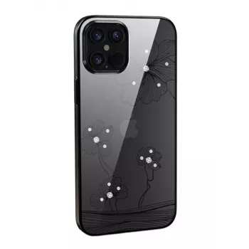 Protective phone case Devia Crystal Flora for iPhone 12 mini — black