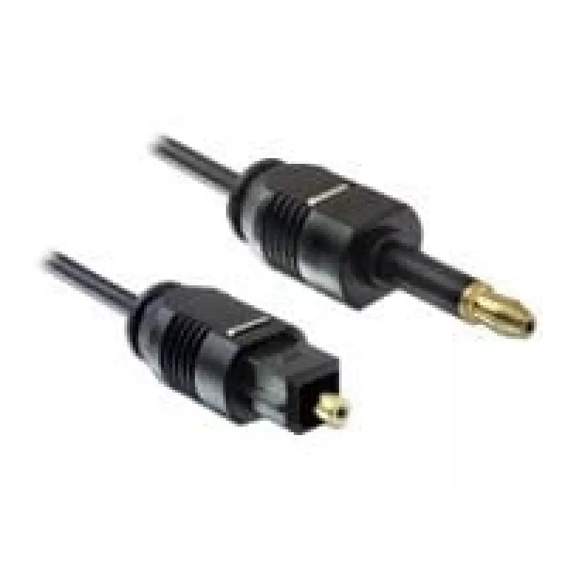 Toslink audio cable DeLOCK 82876 2m Mini-TOSLINK Black