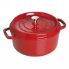 Staub 40509-840-0 cast iron roasting pan 5.2 L red