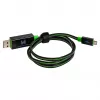 USB Cable RealPower A/Micro-USB B 0.75m