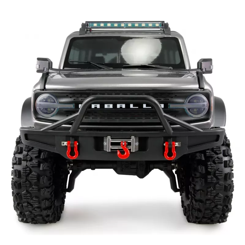 Radio-controlled crawler Amewi AMXRock Caballo 4WD 1:10 metallic grey