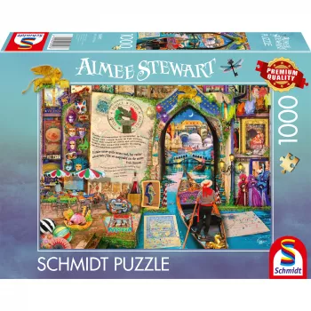 Jigsaw Puzzle schmidt spiele Aimee Stewart: Memories of Venice — 1000 pieces